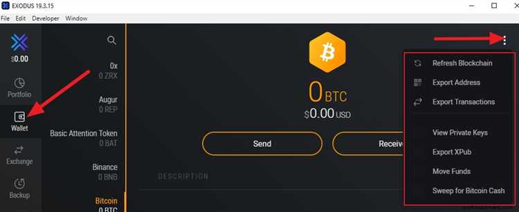Кошелёк Exodus обзор отзывы и инструкция по работе на русском языке