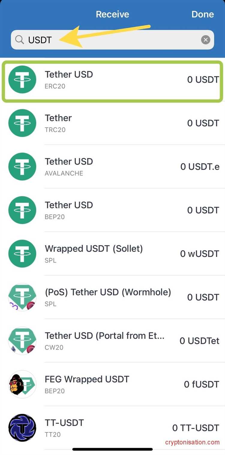 Подбираем лучшие кошельки для Tether USDT OMNI ERC20 TRC20 на 2024 год